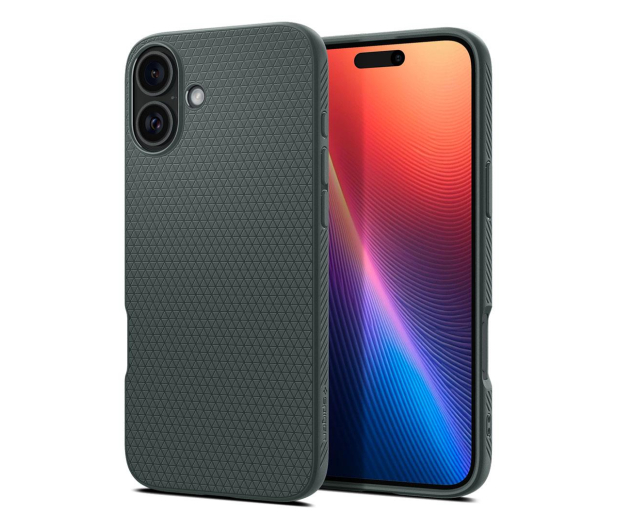 Spigen Liquid Air do iPhone 16 Abyss Green - 1279695 - zdjęcie
